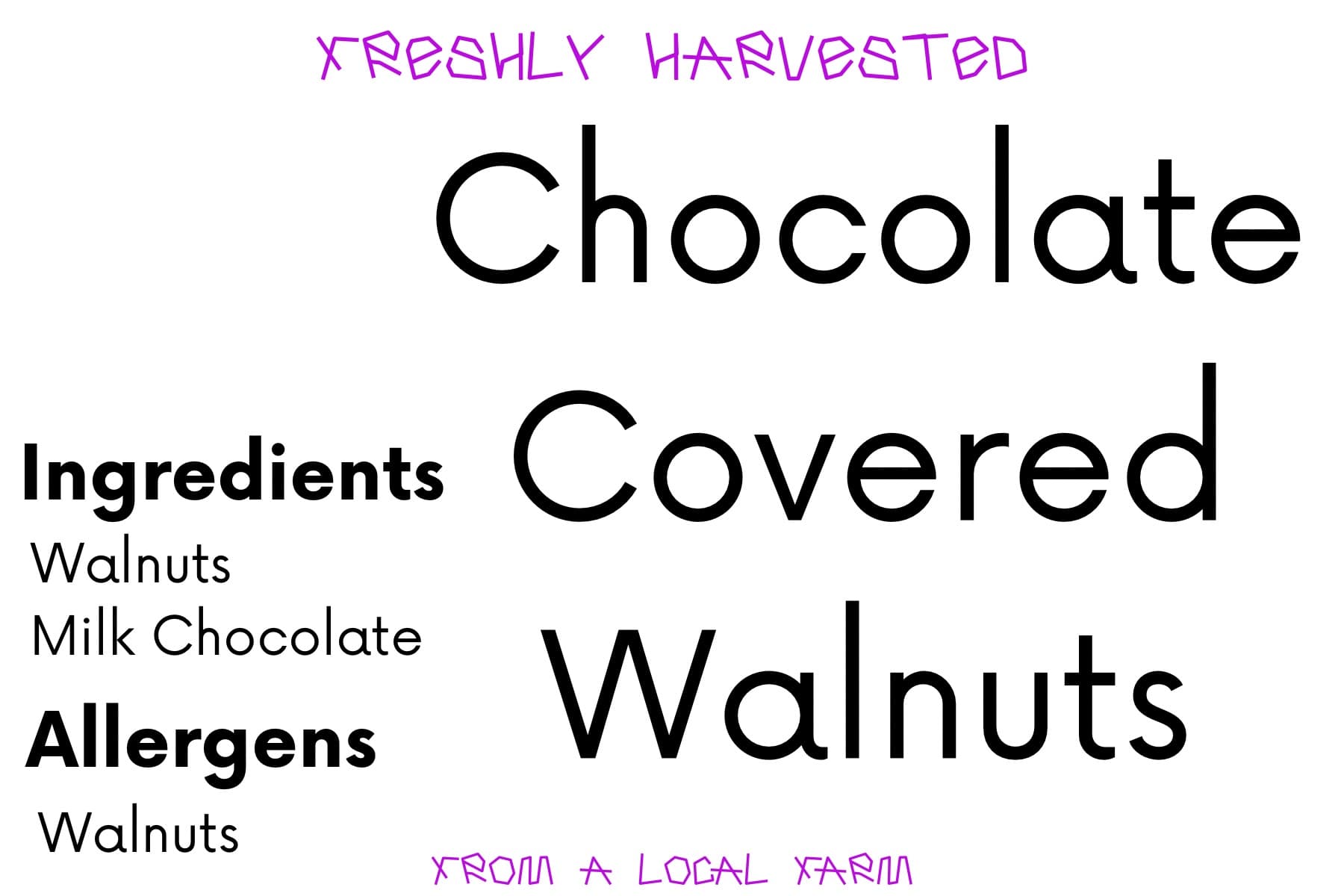 Chocolate Covered Walnuts product details