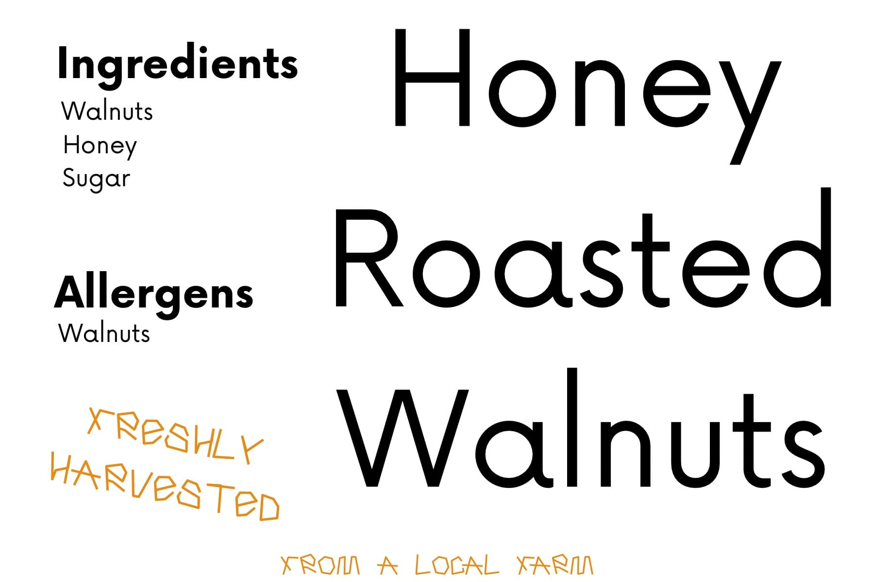 Honey Roasted Walnuts product details