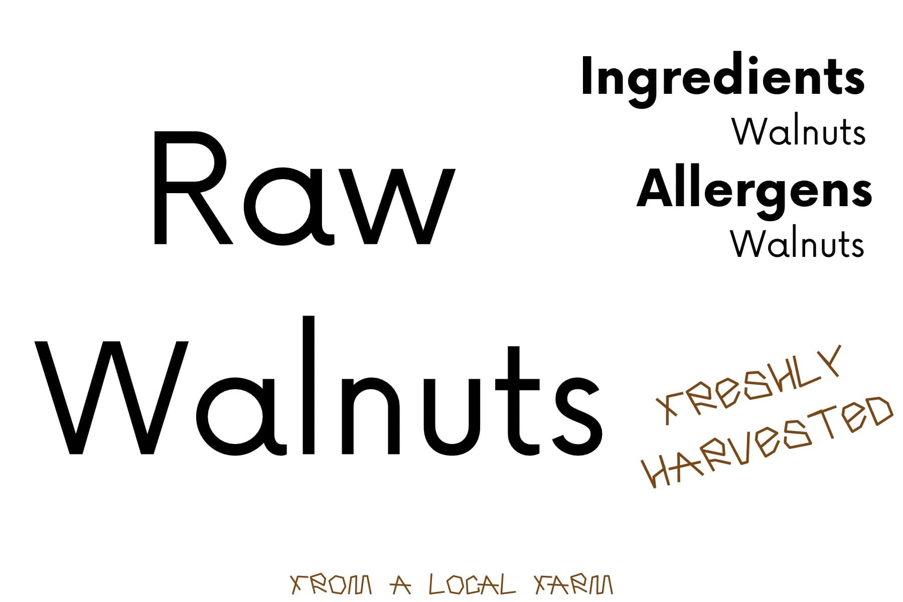 Raw Walnuts product details